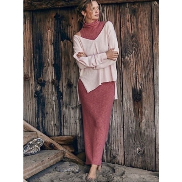 Free People Beach Solari Sweater Dress cotton size S - Picture 1 of 8